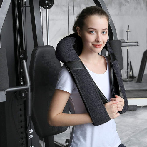 Mirakel Fathers Day Dad Gifts for Husband Men, Neck Massager for Pain Relief Deep Tissue, Electric Shiatsu Shoulder & Back Massager with Heat, Mothers Day Gifts for Mom Wife Women Her (NOT Cordless)