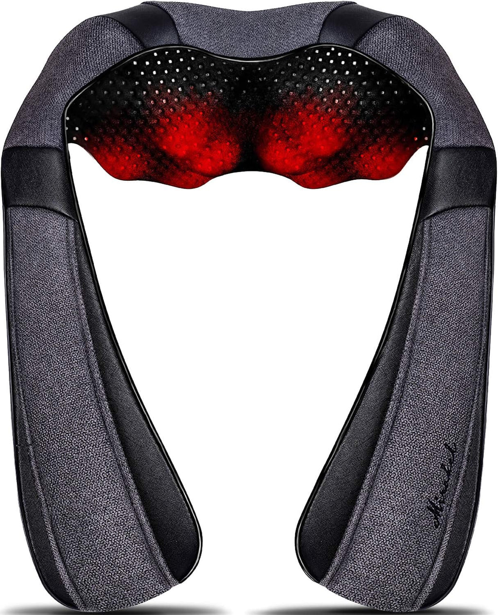 Mirakel Fathers Day Dad Gifts for Husband Men, Neck Massager for Pain Relief Deep Tissue, Electric Shiatsu Shoulder & Back Massager with Heat, Mothers Day Gifts for Mom Wife Women Her (NOT Cordless)