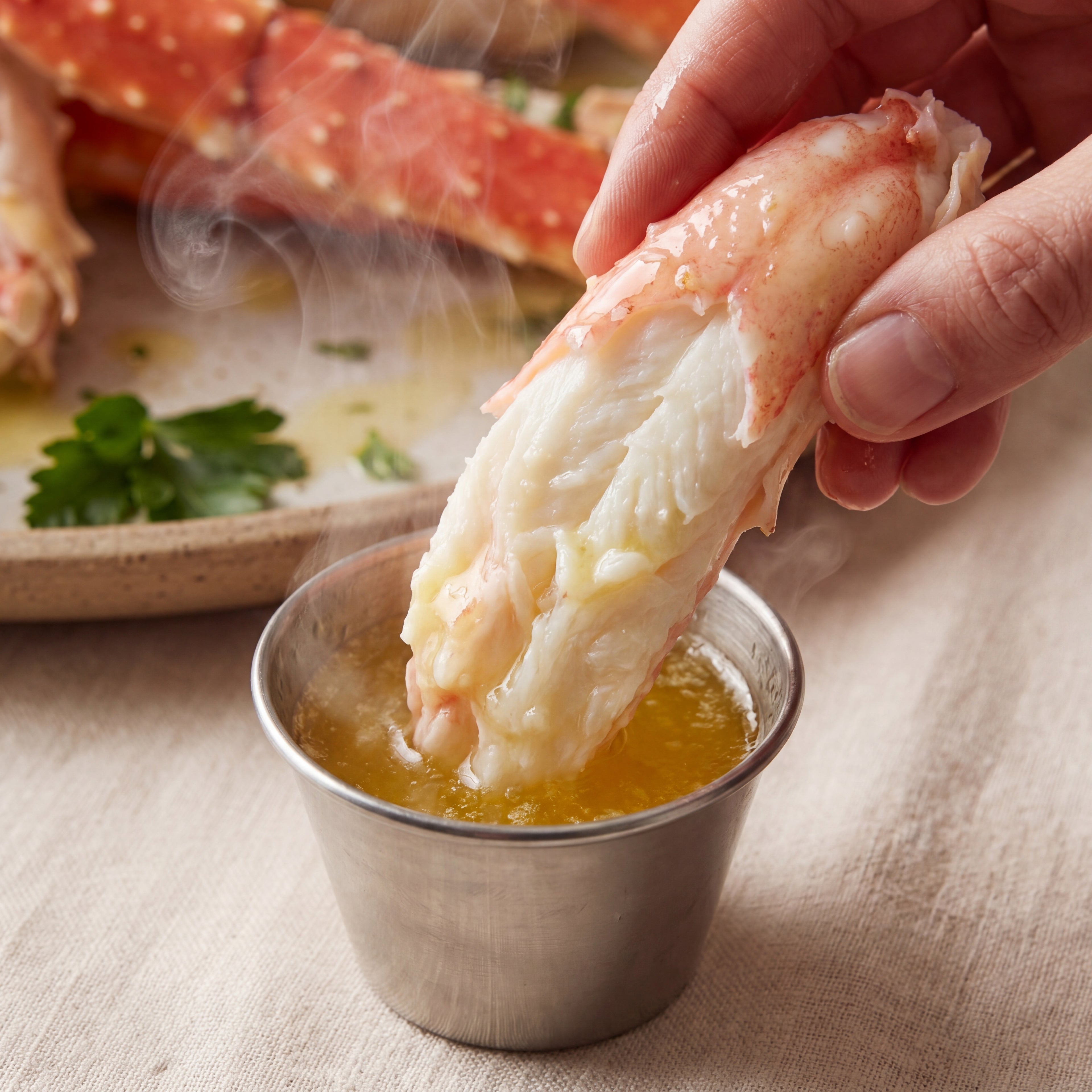 OCEANZEN Alaskan Red King Crab Legs | Wild-Caught | Fully Cooked