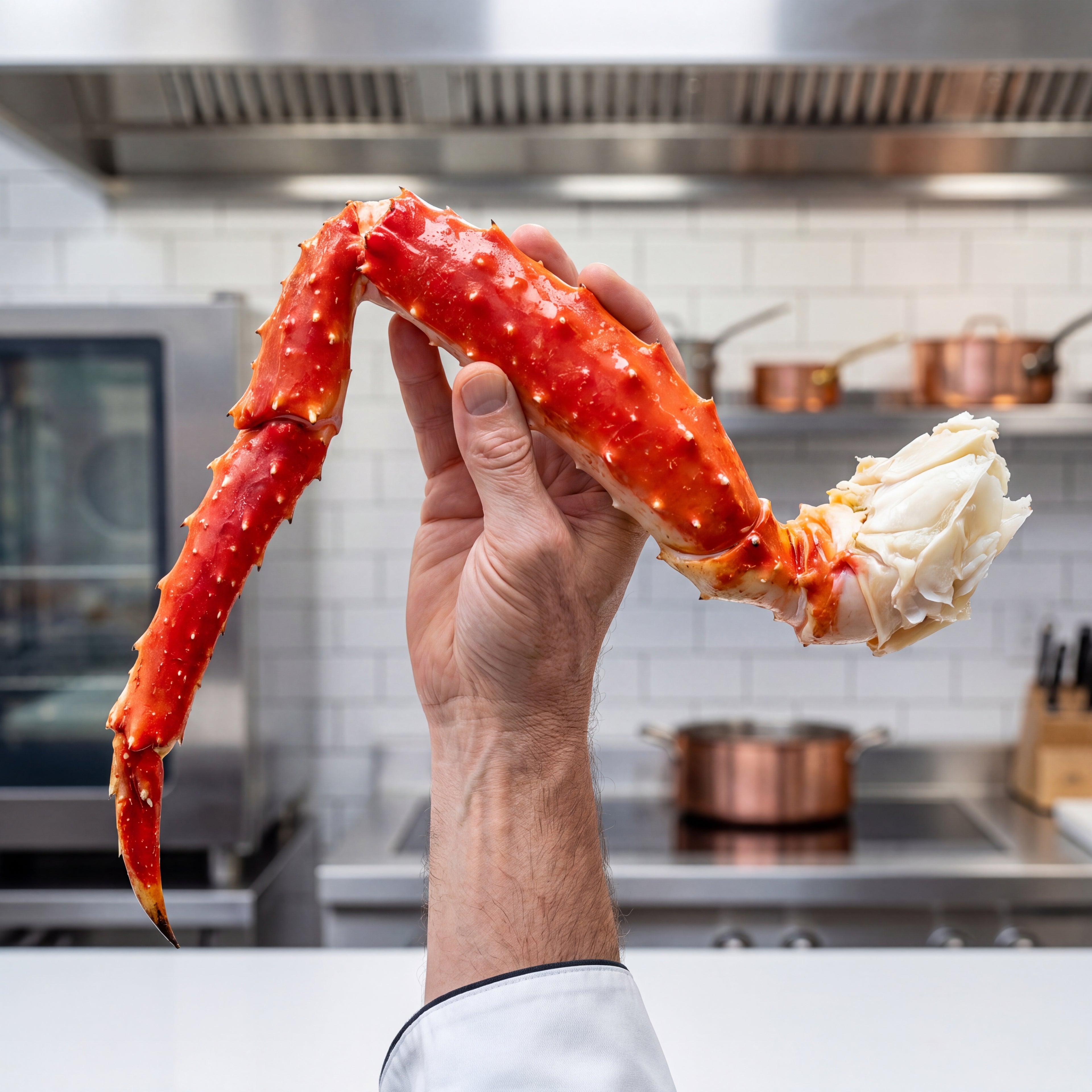 OCEANZEN Alaskan Red King Crab Legs | Wild-Caught | Fully Cooked